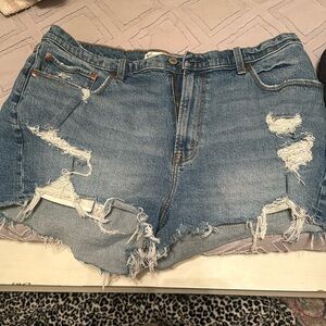 Curve Love mom short jeans high rise